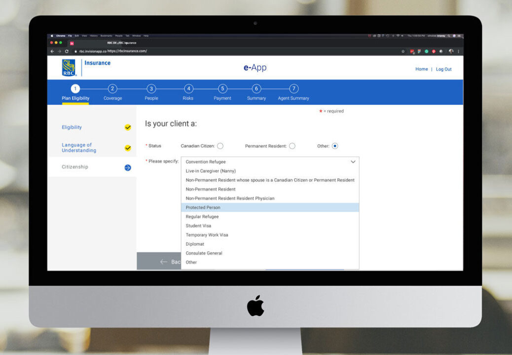 RBC Insurance e-App